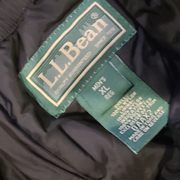 L.L.BEAN Black men's thermal insulation Ski/Snow Pants Xl - Picture 2 of 5